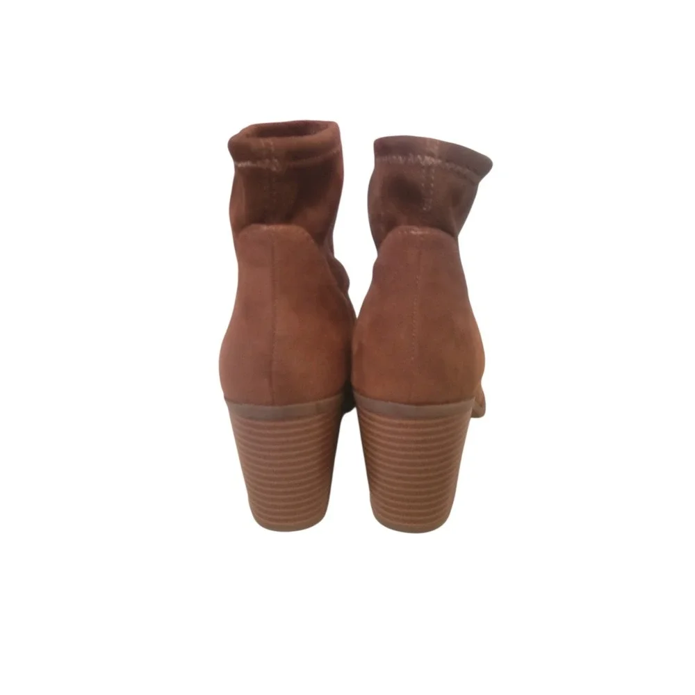 a.n.a Women's Whiskey Brown Ankle Boots SZ 6‎ Medium